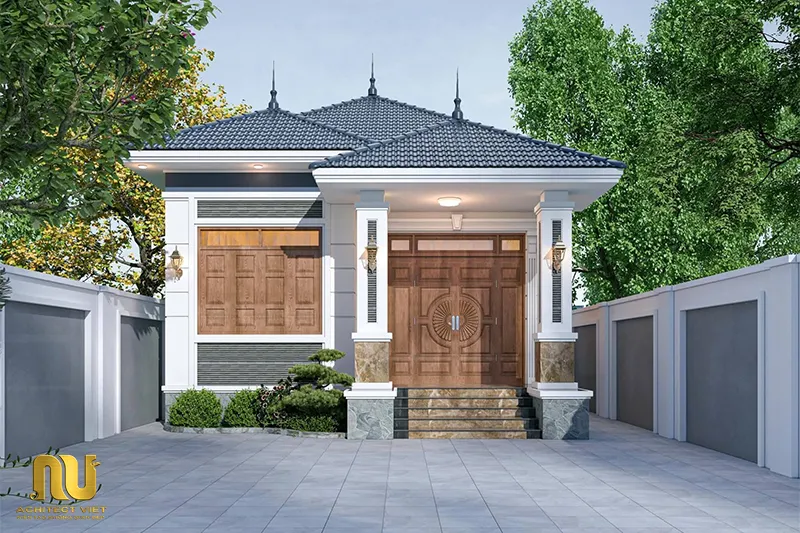 Mẫu nhà mái nhật 850 triệu