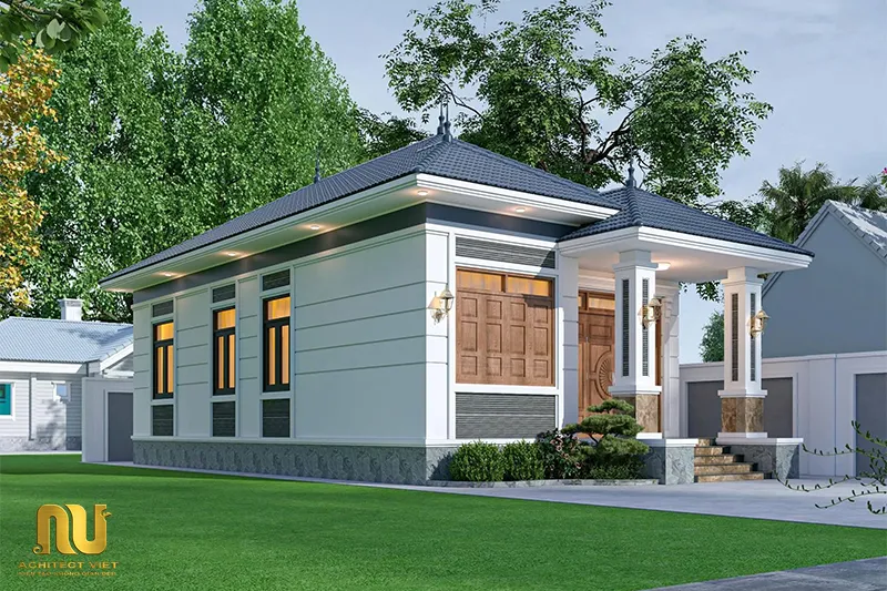 Mẫu nhà mái nhật 850 triệu