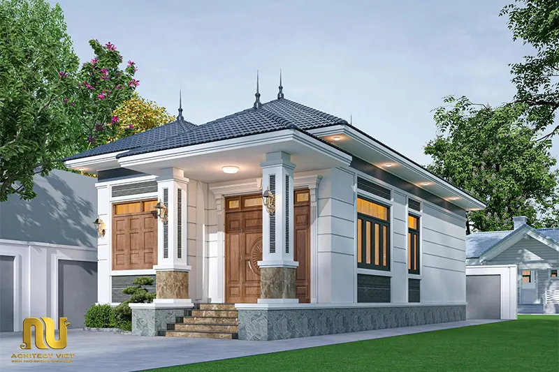 Mẫu nhà mái nhật 850 triệu