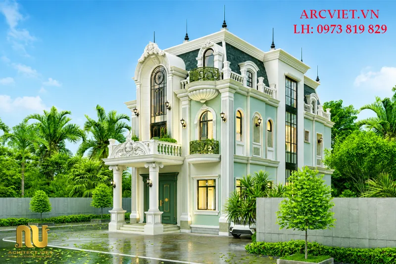 Mẫu nhà ngang 8m