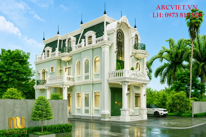 Mẫu nhà ngang 8m