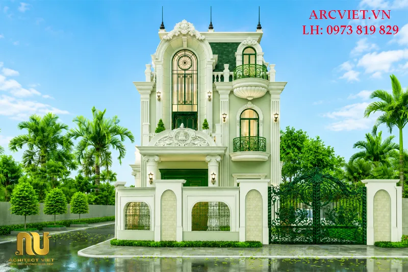Mẫu nhà ngang 8m