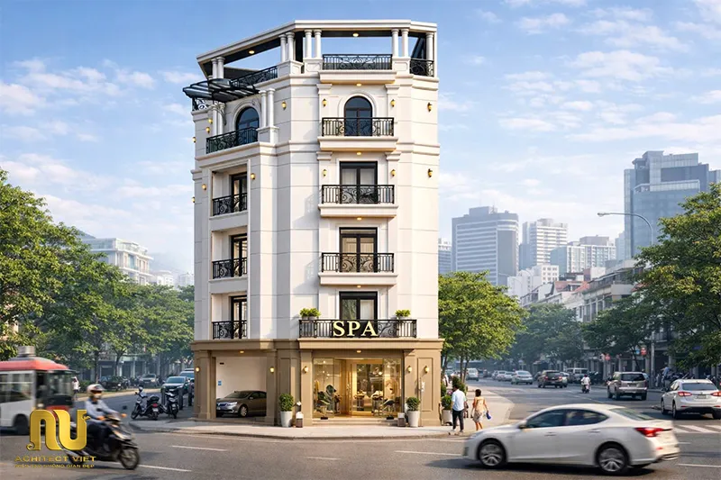 Mẫu nhà phố vừa ở vừa kinh doanh