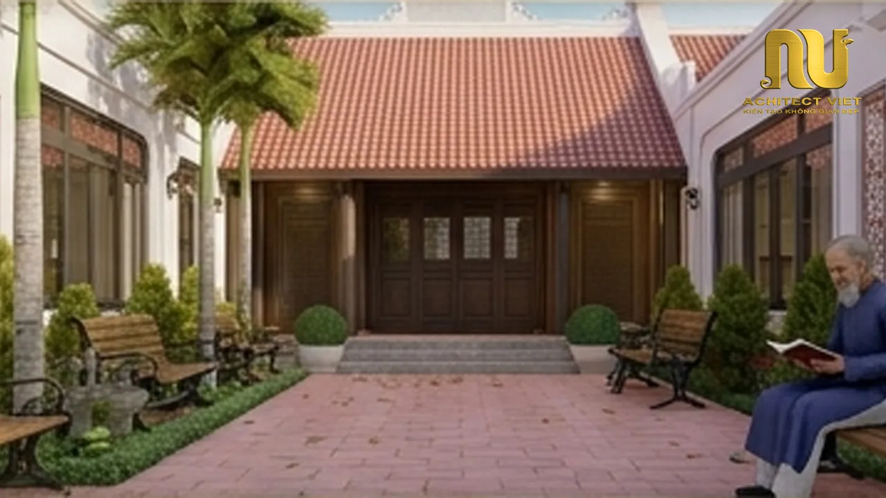 Mẫu nhà tam hợp viện nông thôn