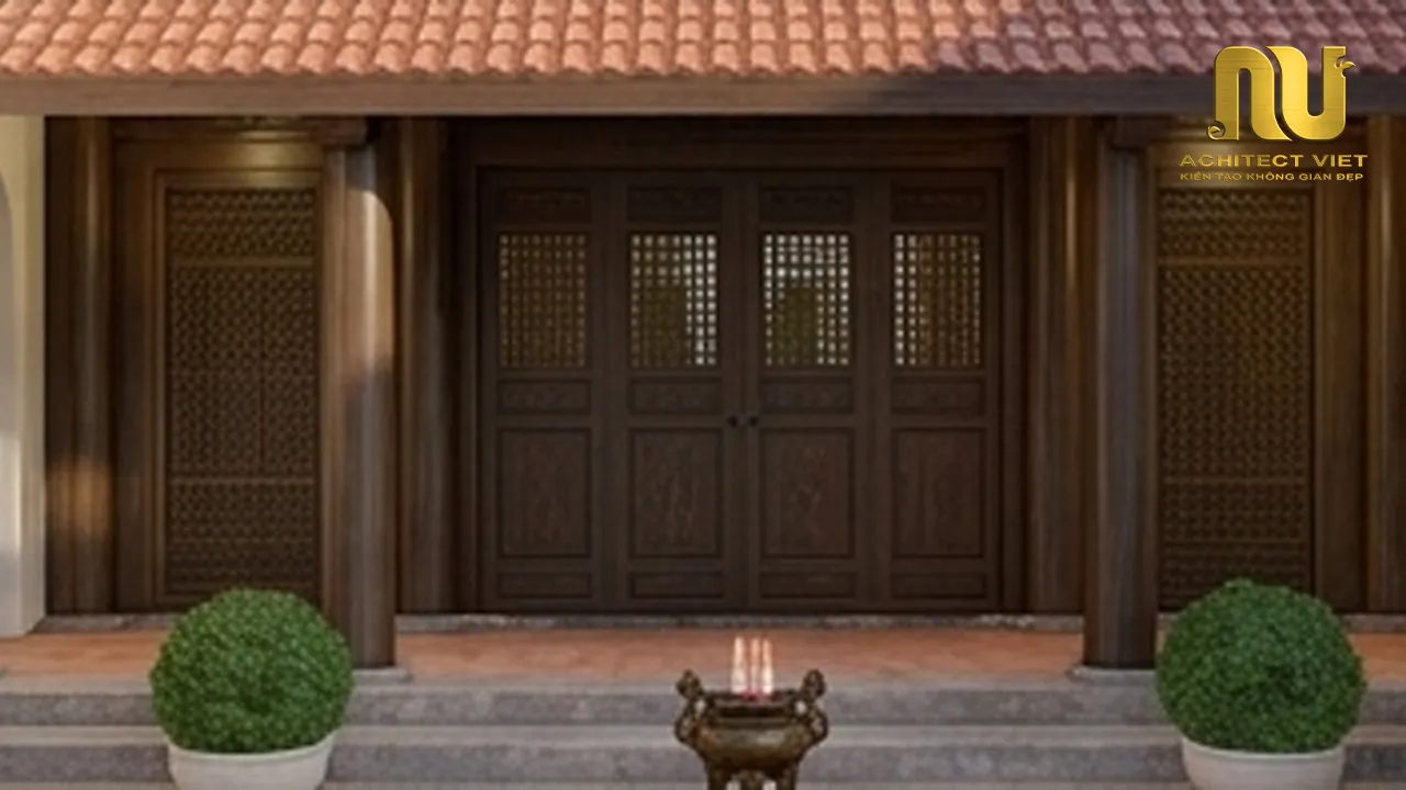 Mẫu nhà tam hợp viện nông thôn