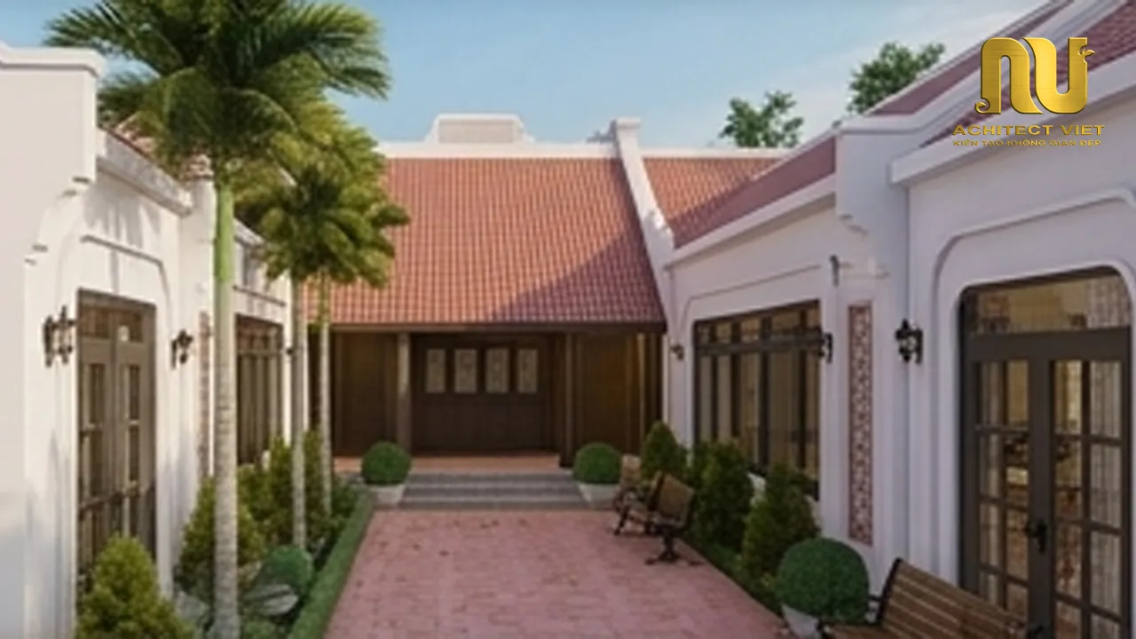 Mẫu nhà tam hợp viện nông thôn