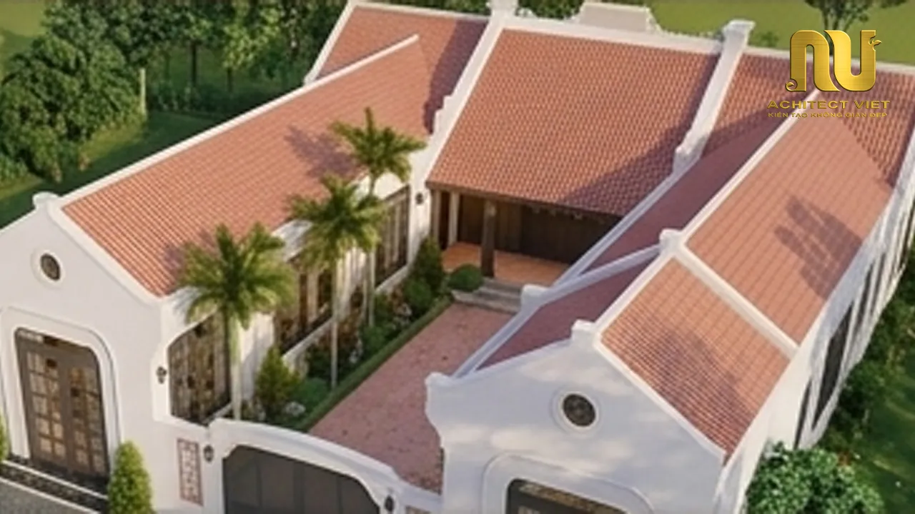 Mẫu nhà tam hợp viện nông thôn