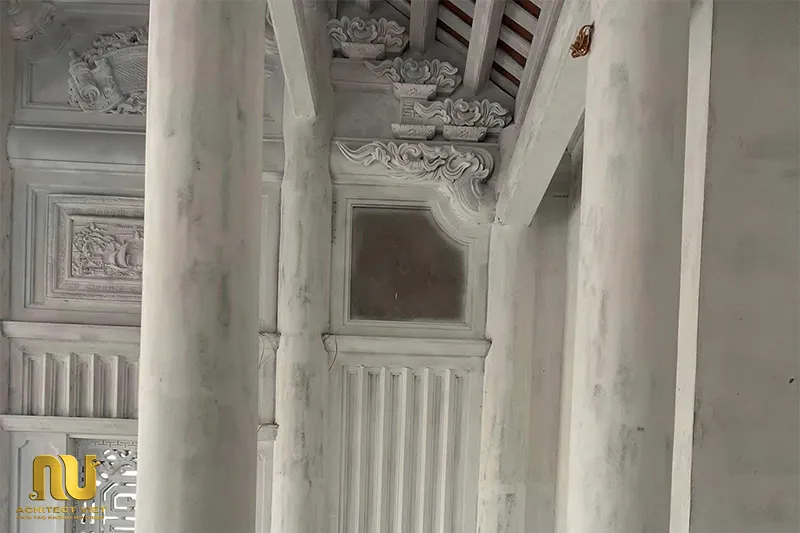 Mẫu Nhà Thờ Kết Hợp Nhà Ngang