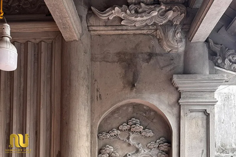 Mẫu Nhà Thờ Kết Hợp Nhà Ngang