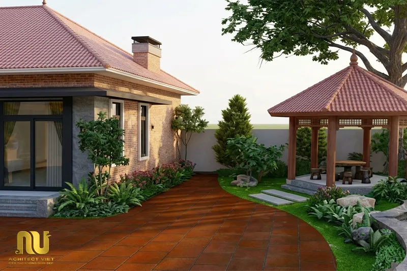 Mẫu nhà thờ kết hợp nhà ở đẹp