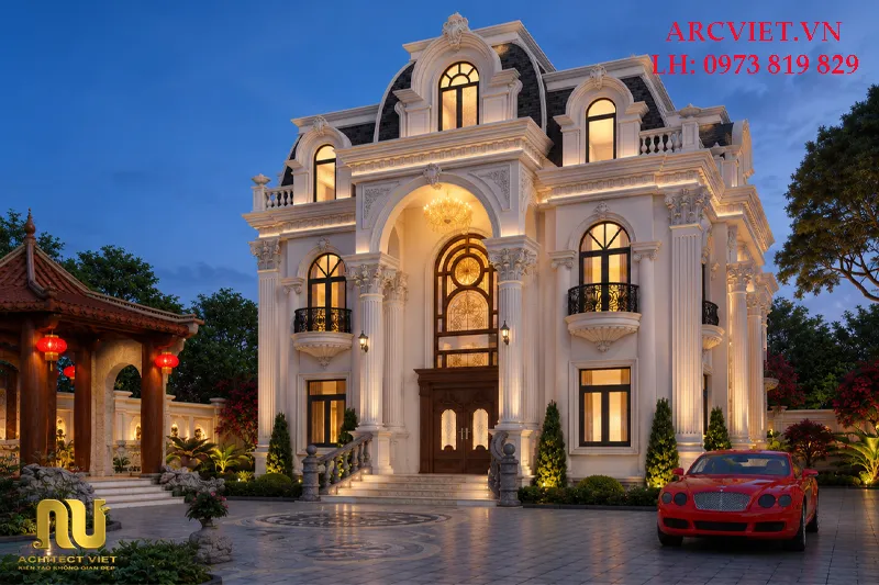Nhà biệt thự cạnh nhà thờ