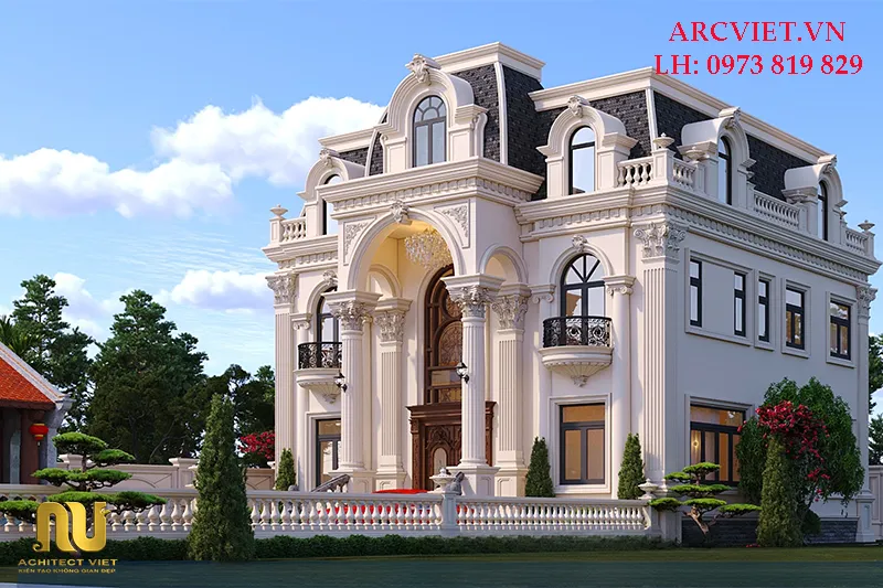 Nhà biệt thự cạnh nhà thờ