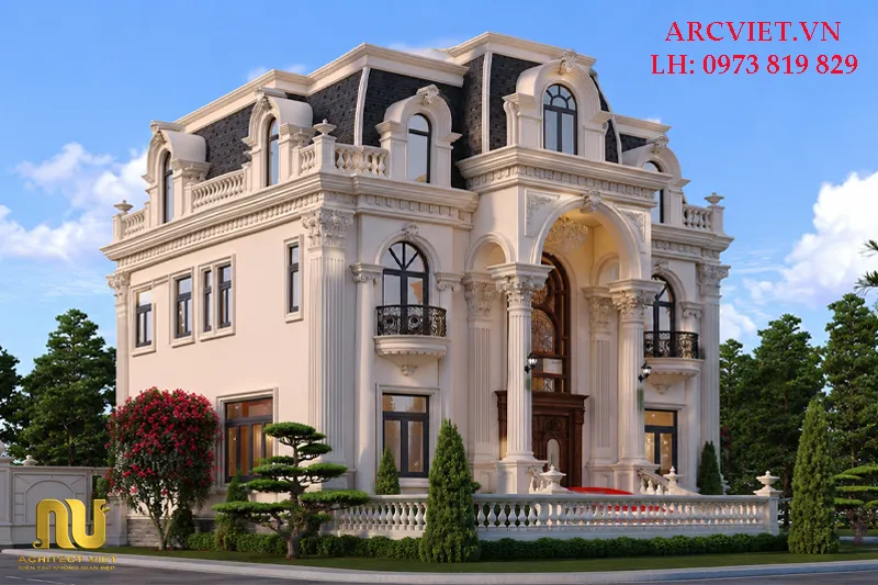 Nhà biệt thự cạnh nhà thờ