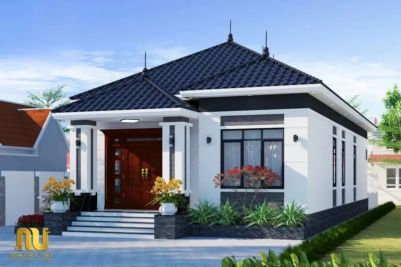 Nhà mái Nhật 1 tầng cao bao nhiêu là đẹp