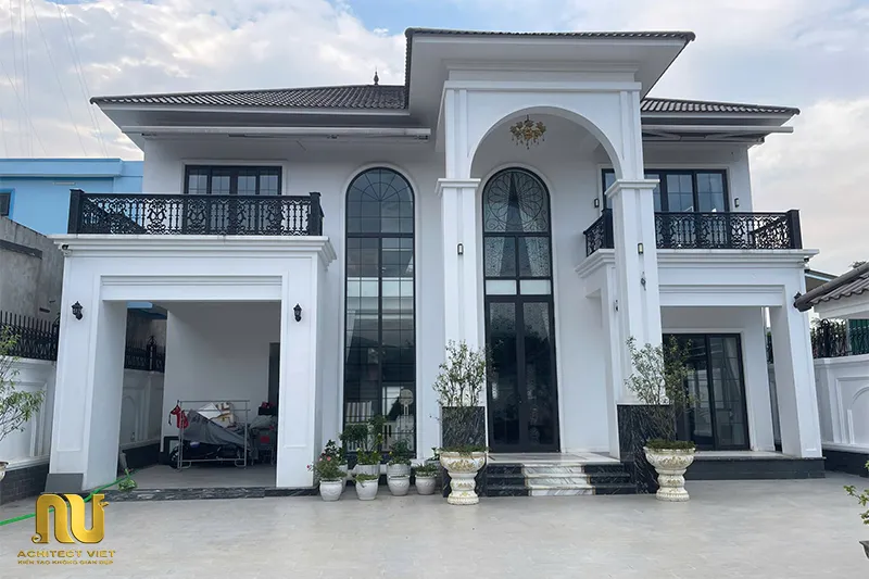 Nhà mái nhật 2 tầng 600 triệu