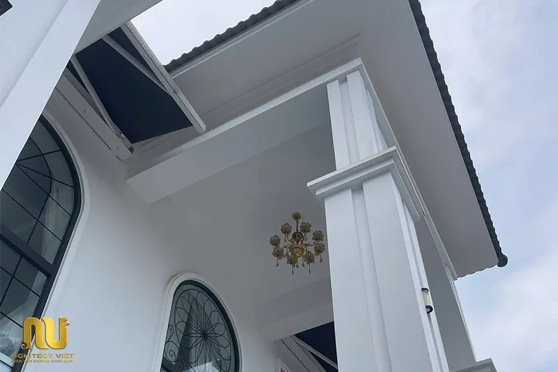 Nhà mái nhật 2 tầng 600 triệu