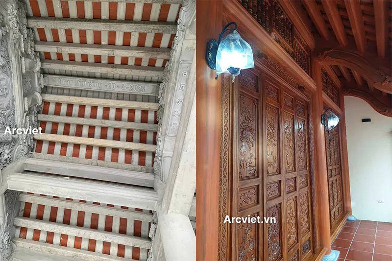 Nhà ở kết hợp nhà thờ họ