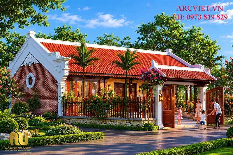 Nhà từ đường kết hợp nhà ở