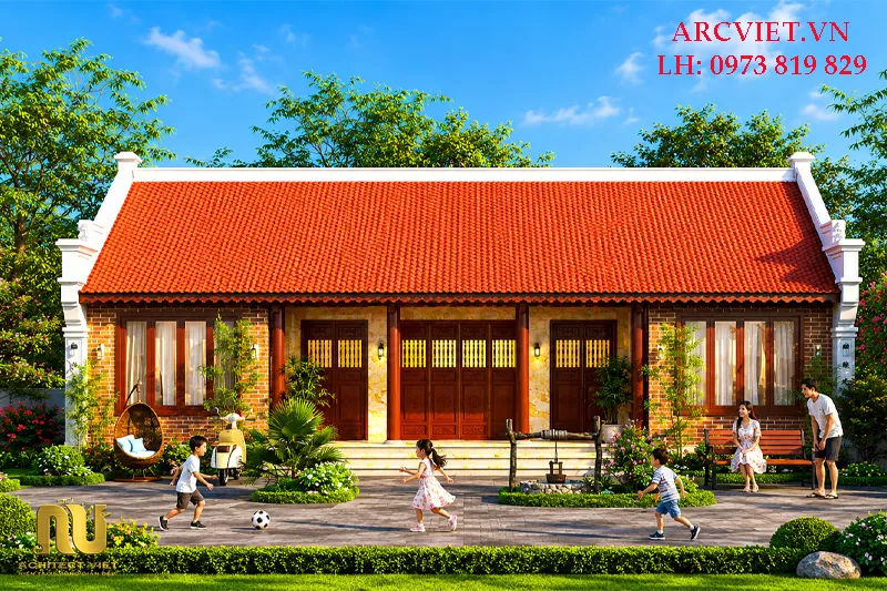 Nhà từ đường kết hợp nhà ở