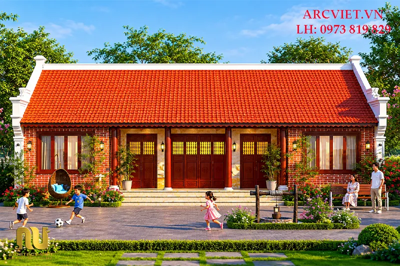 Nhà từ đường kết hợp nhà ở