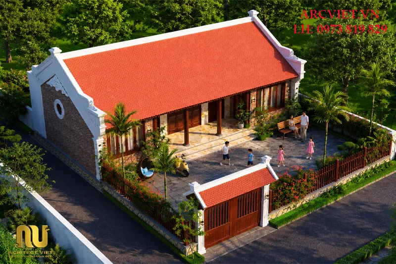 Nhà từ đường kết hợp nhà ở