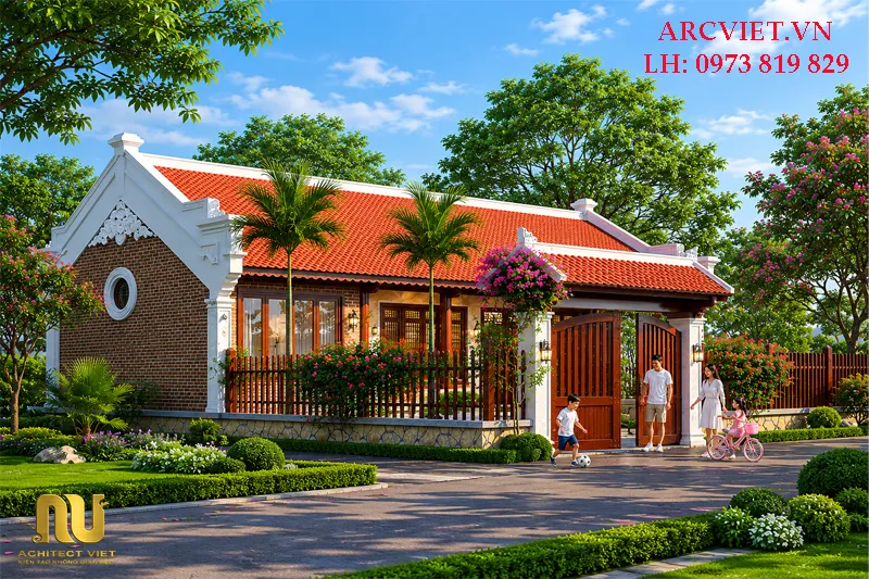 Nhà từ đường kết hợp nhà ở