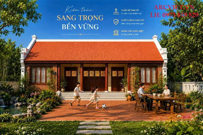 Nhà từ đường kết hợp nhà ở