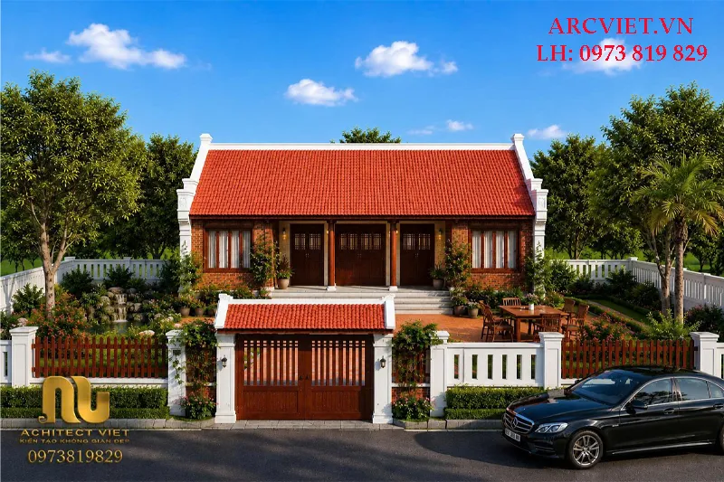 Nhà từ đường kết hợp nhà ở