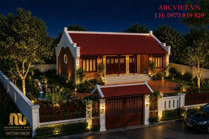 Nhà từ đường kết hợp nhà ở