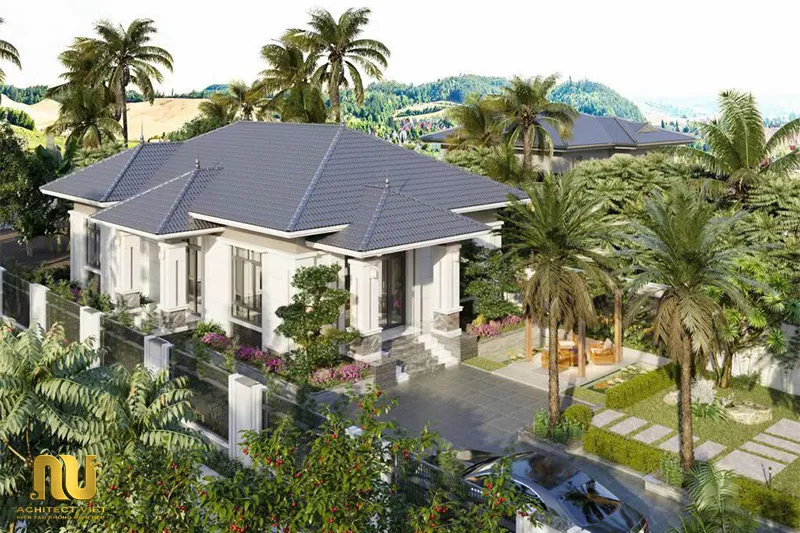 Nhà vườn mái nhật 900 triệu