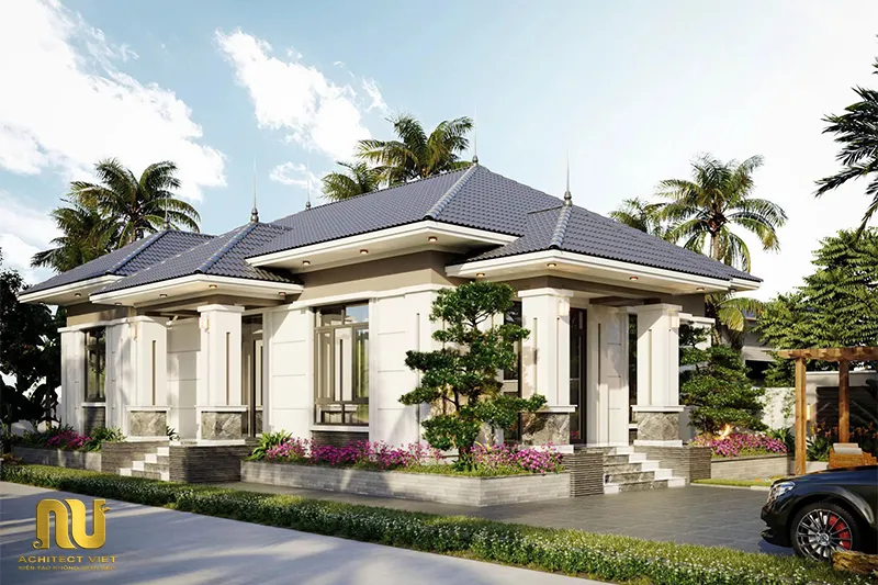 Nhà vườn mái nhật 900 triệu