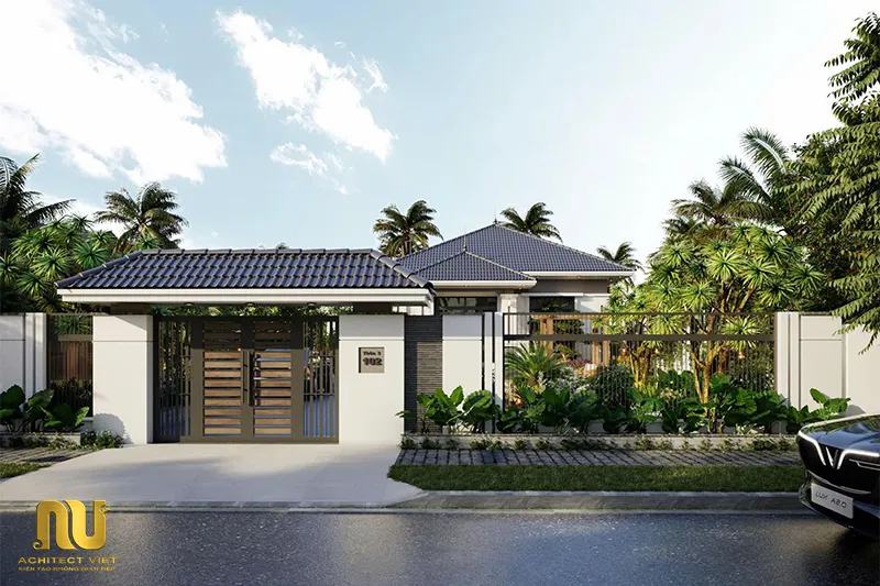 Nhà vườn mái nhật 900 triệu