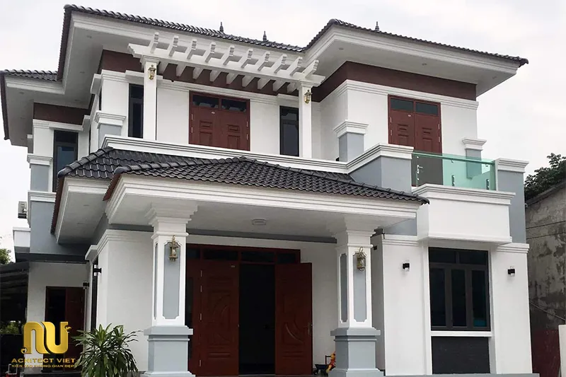 Rộng 9m dài 10m 2 tầng