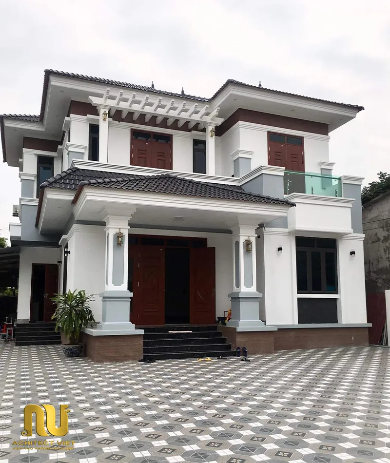 Rộng 9m dài 10m 2 tầng