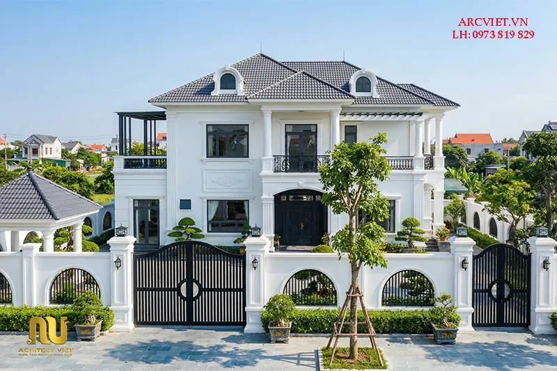 Biệt thự 2 tầng mặt tiền 15m Biệt thự 2 tầng mặt tiền 15m