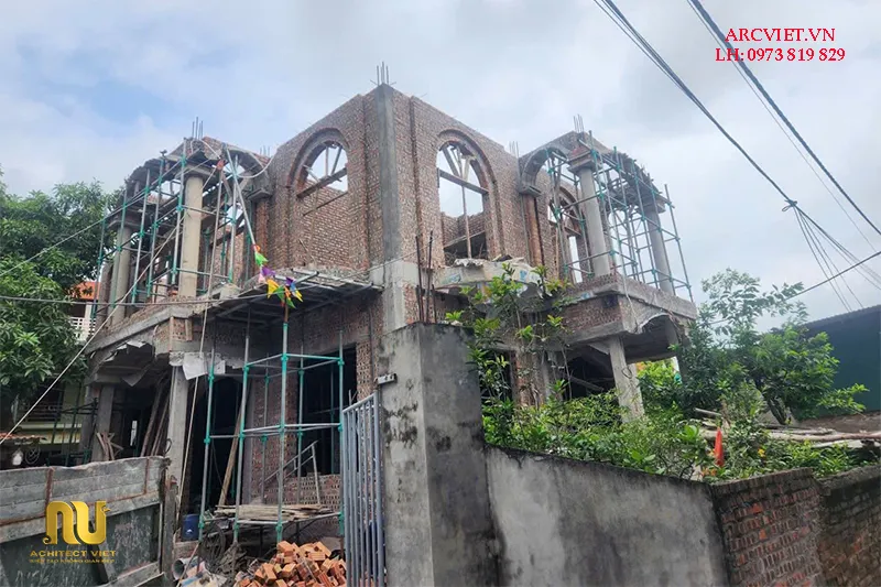Biệt thự cổ điển mái nhật