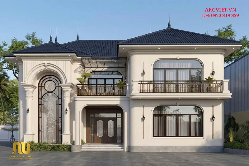 Biệt thự indochine mái nhật