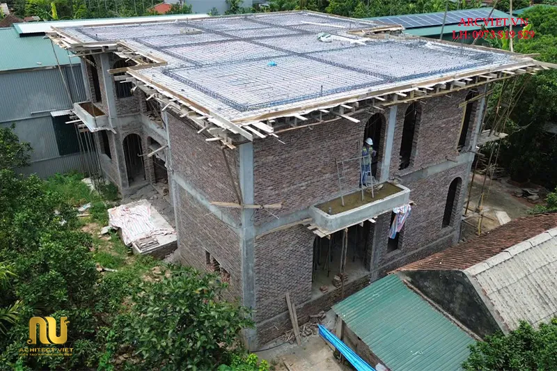 Biệt thự indochine mái nhật