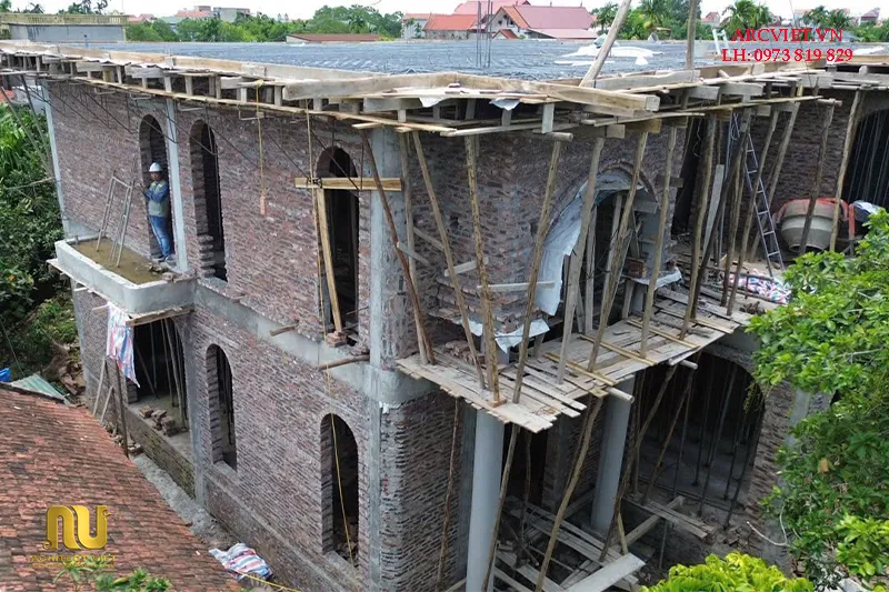 Biệt thự indochine mái nhật