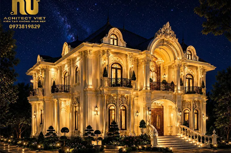 Biệt thự kiểu Pháp cổ điển