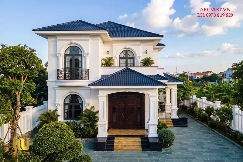 Biệt thự mái nhật mặt tiền 9m