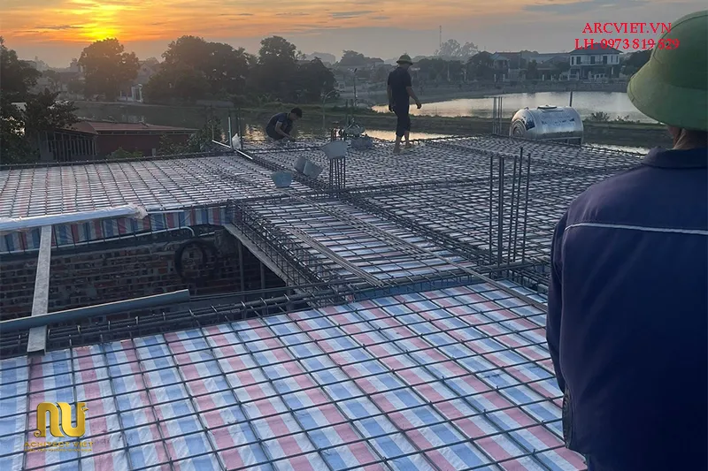 Biệt thự mái nhật mặt tiền 9m