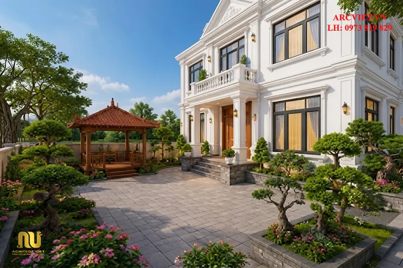 Mẫu nhà thờ kết hợp nhà ở 3 tầng
