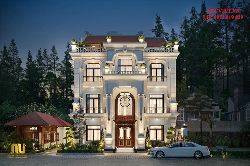 Mẫu nhà vừa thờ vừa ở