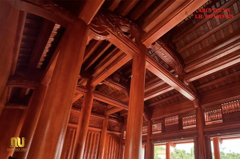 Mẫu nhà vừa thờ vừa ở