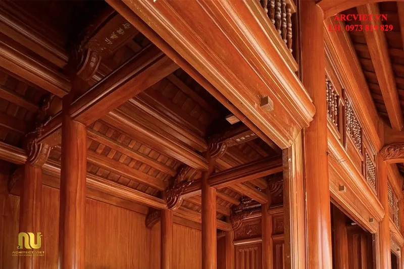 Mẫu nhà vừa thờ vừa ở
