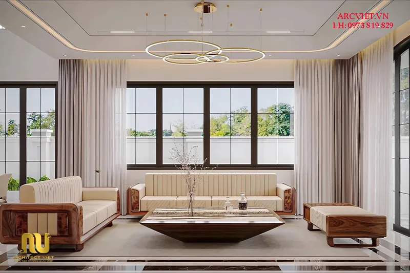 Nhà 2 tầng 10x12m mái nhật