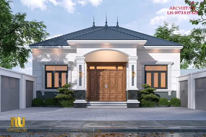 Nhà 9x12m 1 tầng