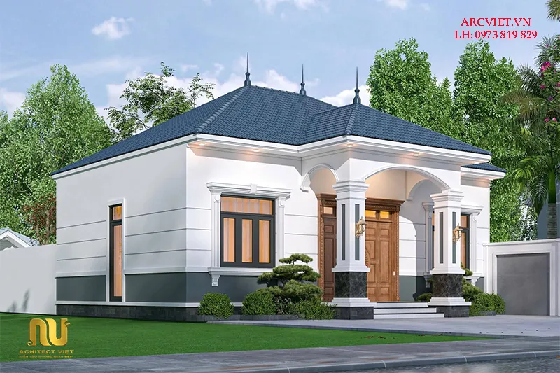 Nhà 9x12m 1 tầng