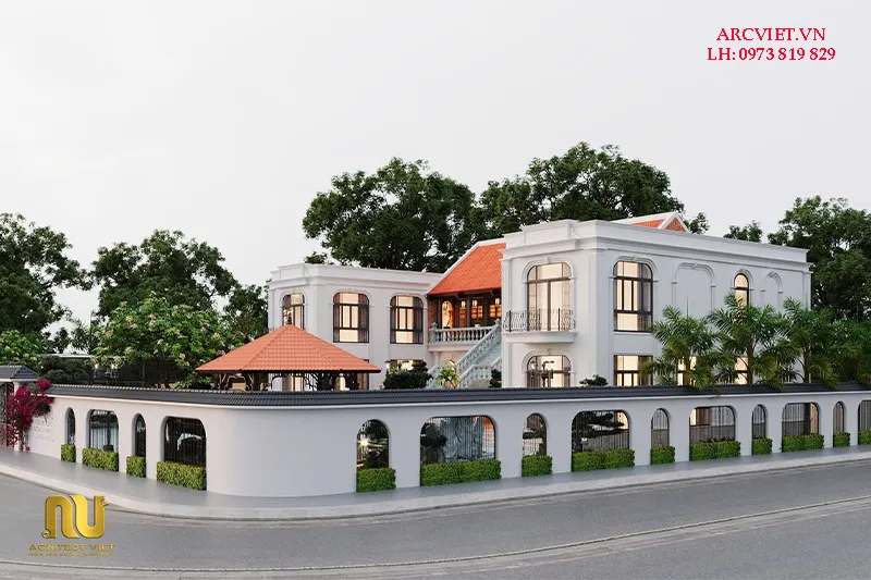 Nhà chữ u hiện đại